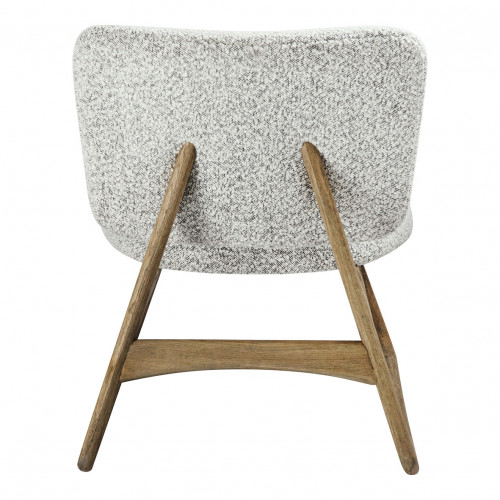 Blanc D'ivoire Fauteuil Lina Noir Et Blanc