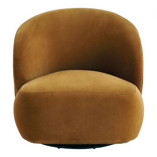 Blanc D'ivoire Fauteuil LISETTE En Velours - Safran