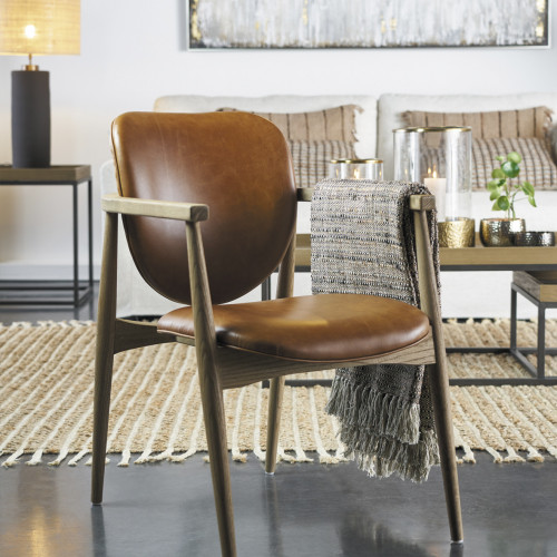 Blanc D'ivoire Fauteuil MELVIN