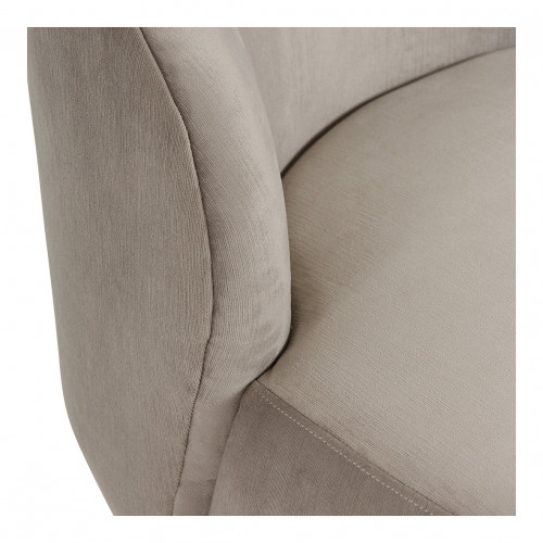 Blanc D'ivoire Fauteuil Tournant LISETTE