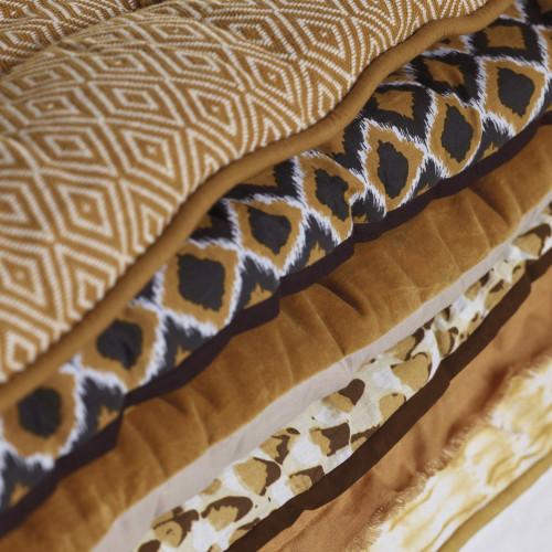 Blanc D'ivoire Futon BETTINA - 180 X 80 Cm - Safran