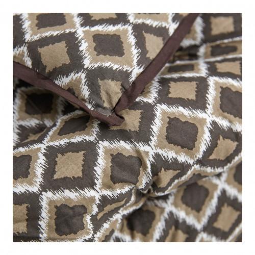 Blanc D'ivoire Futon ISSA - 180 X 80 Cm - Brun