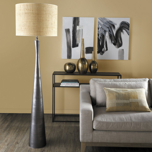 Blanc D'ivoire Lampadaire Malia