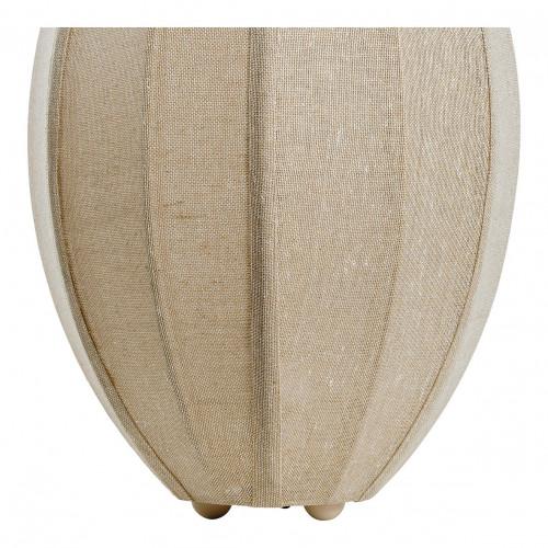 Blanc D'ivoire Lampe CALYPSO En Toile De Jute