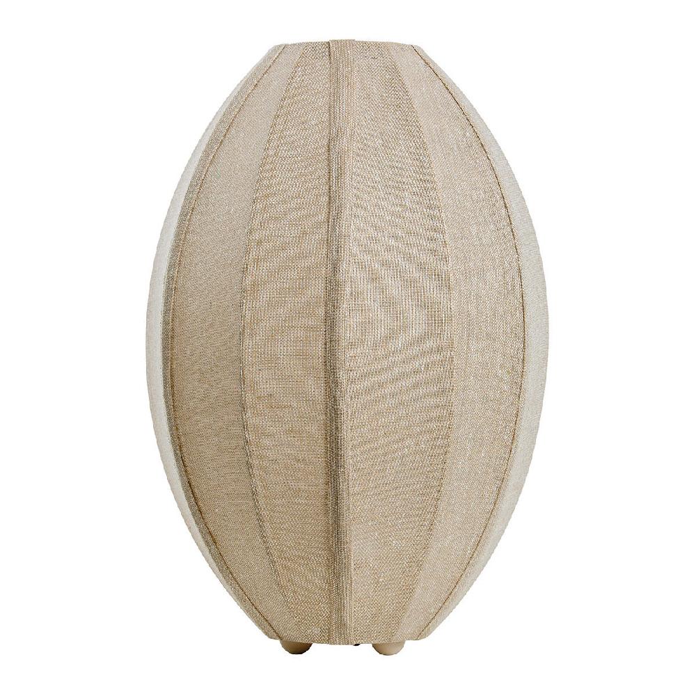 blanc d'ivoire Lampe CALYPSO en toile de jute blanc d'ivoire Lampe CALYPSO en toile de jute