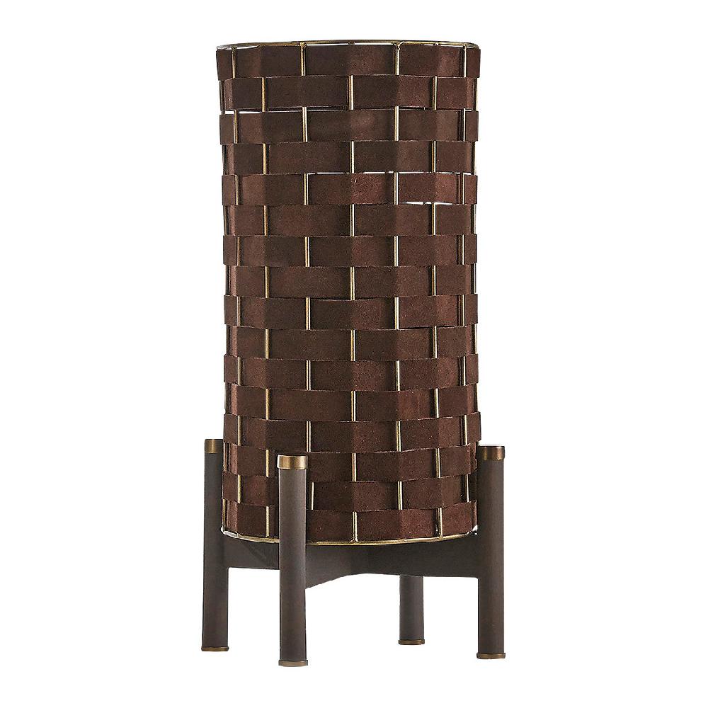 blanc d'ivoire Lampe MADELINE brun