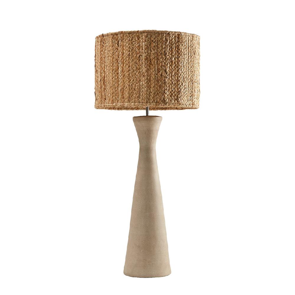 blanc d'ivoire Lampe MAËVA et son abat-jour