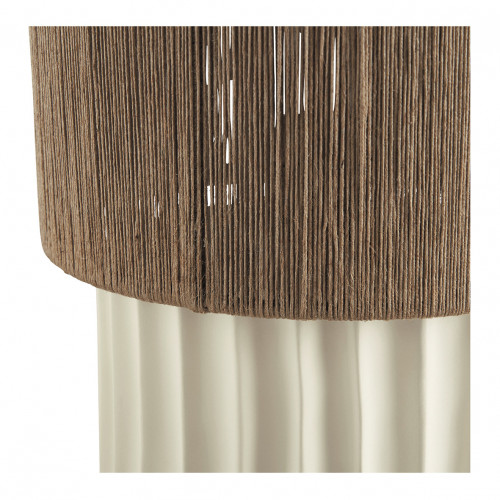 Blanc D'ivoire Lampe Olympe Avec Abat-jour