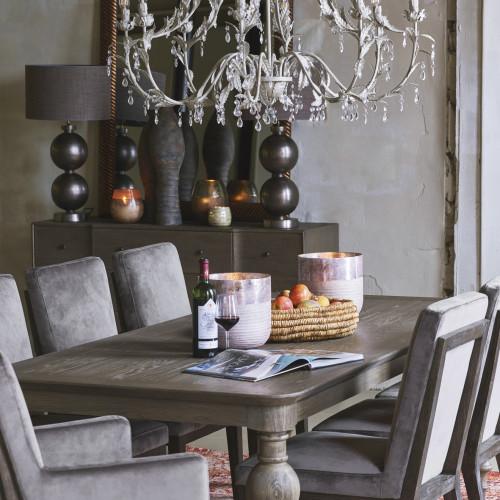 Blanc D'ivoire Lustre Elysee Xxl