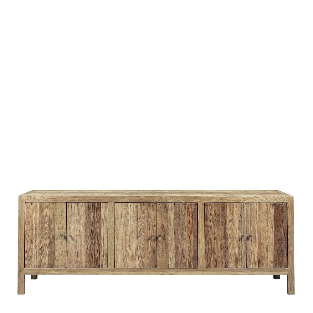 blanc d'ivoire Meuble TV MARCELLE en chêne clair