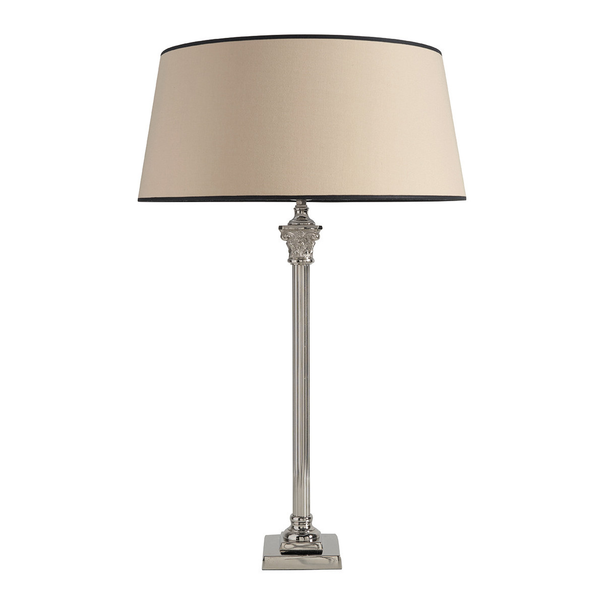 blanc d'ivoire Pied de lampe AUGUSTE