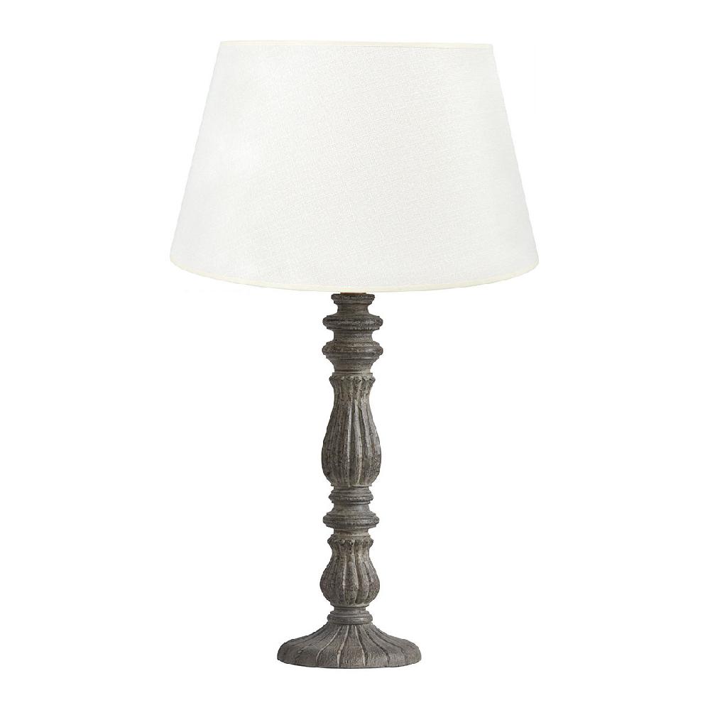 blanc d'ivoire Pied de lampe DARCY