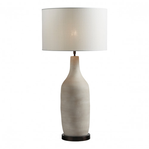 Blanc D'ivoire Pied De Lampe Haute NOËLLE