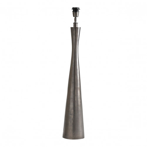 Blanc D'ivoire Pied De Lampe MALIA Graphite