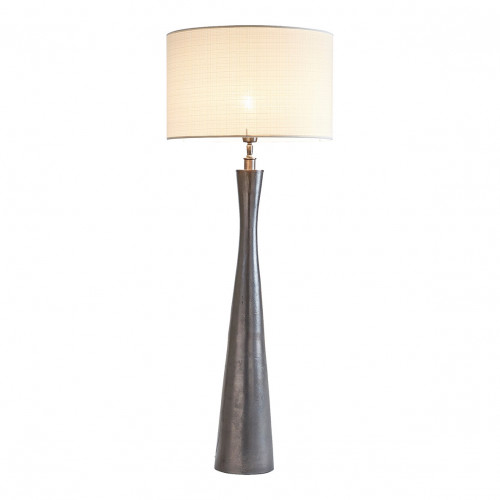 Blanc D'ivoire Pied De Lampe MALIA Graphite