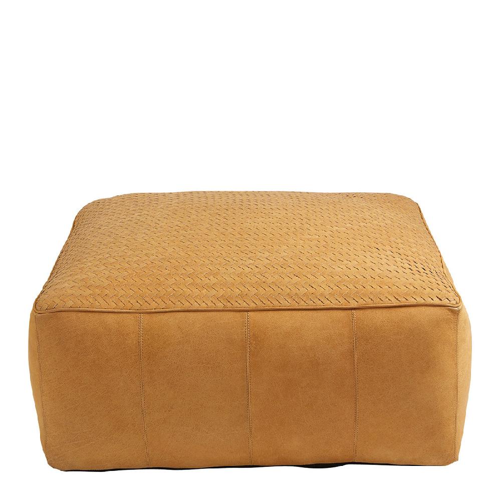 blanc d'ivoire Pouf MAKENA naturel