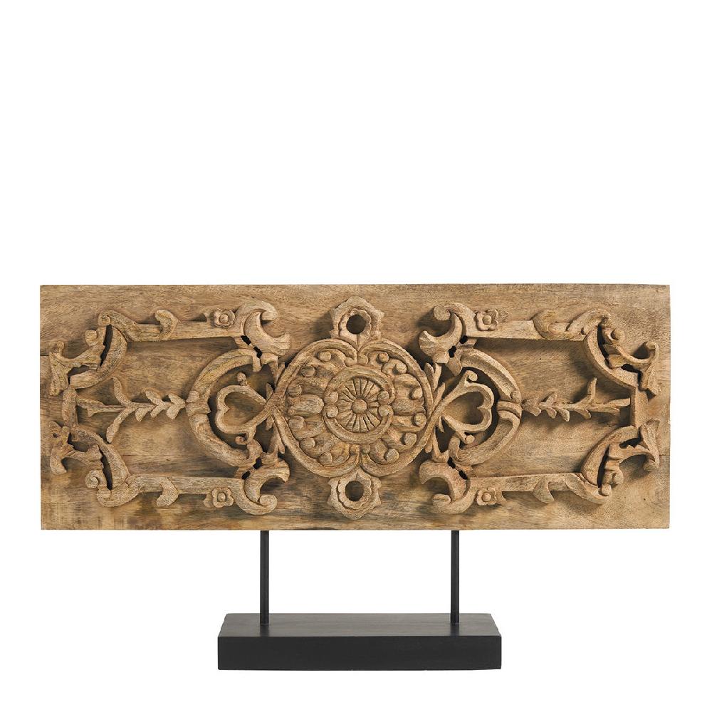 blanc d'ivoire Statue ARABESQUES horizontale