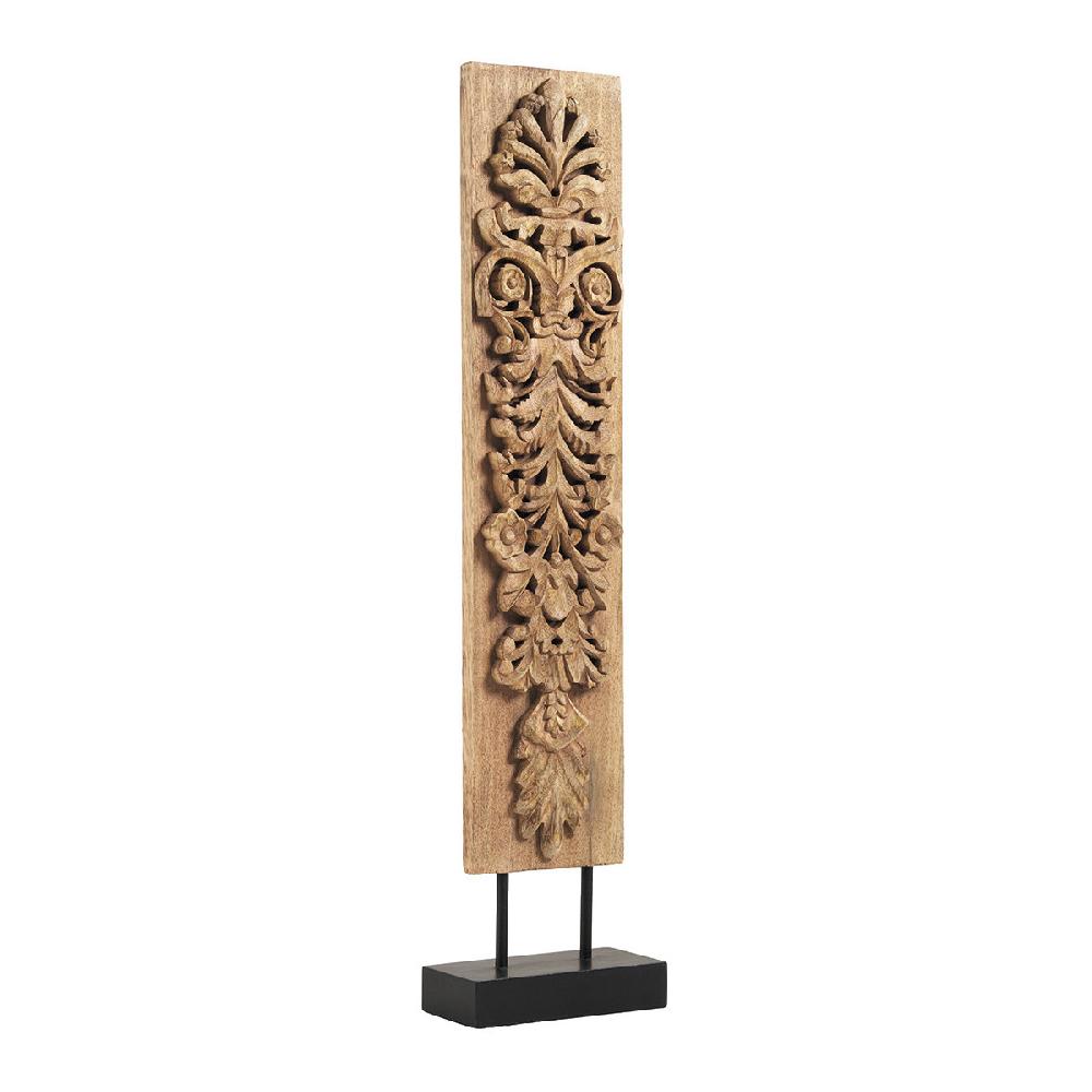blanc d'ivoire Statue ARABESQUES verticale