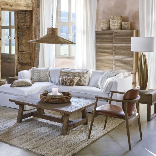 Blanc D'ivoire Suspension MADDY - Petit Modèle