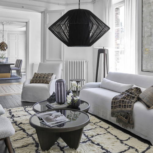 Blanc D'ivoire Table Basse CLEO - Petit Modèle