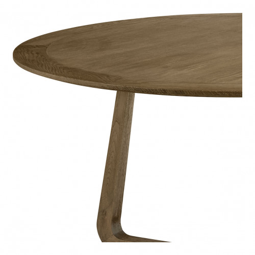 Blanc D'ivoire Table MAXINE Ronde - ø 150 X 76 Cm