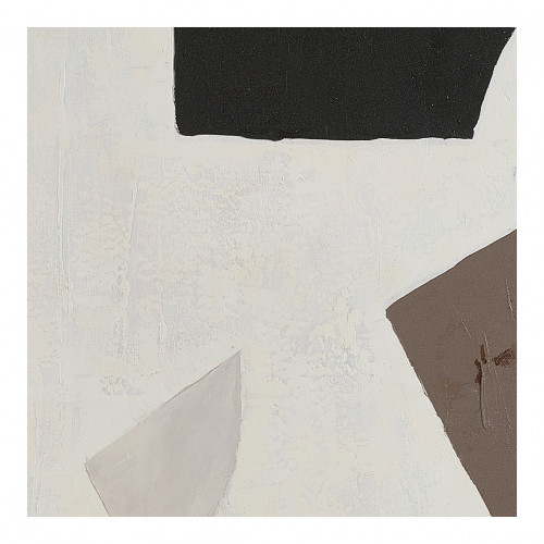 Blanc D'ivoire Tableau ÉCLOSIONS - 90 X 120 Cm