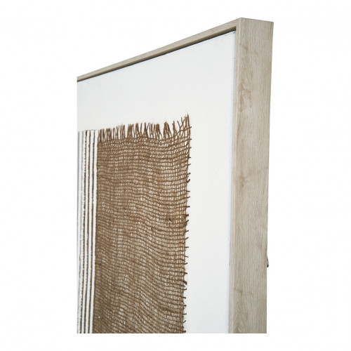 Blanc D'ivoire Tableau ORGANICA - 80 X 120 Cm