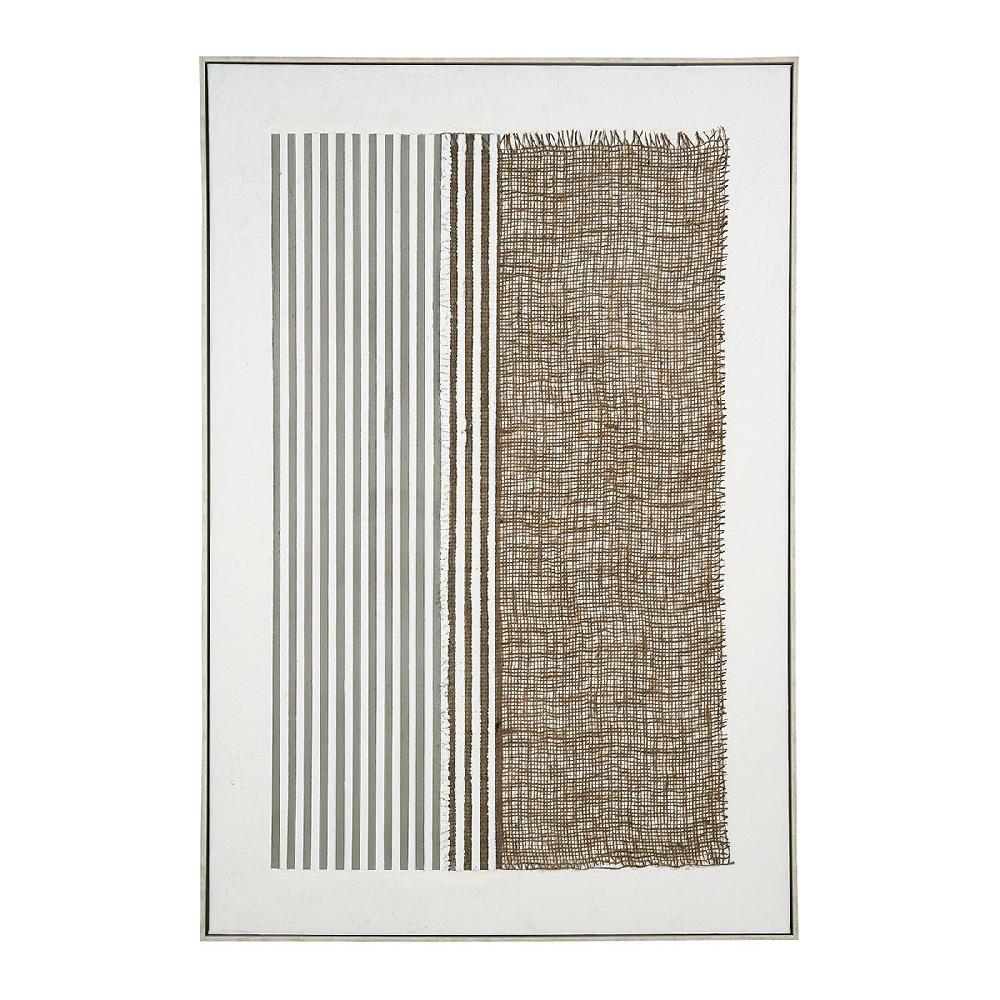 blanc d'ivoire Tableau ORGANICA - 80 x 120 cm