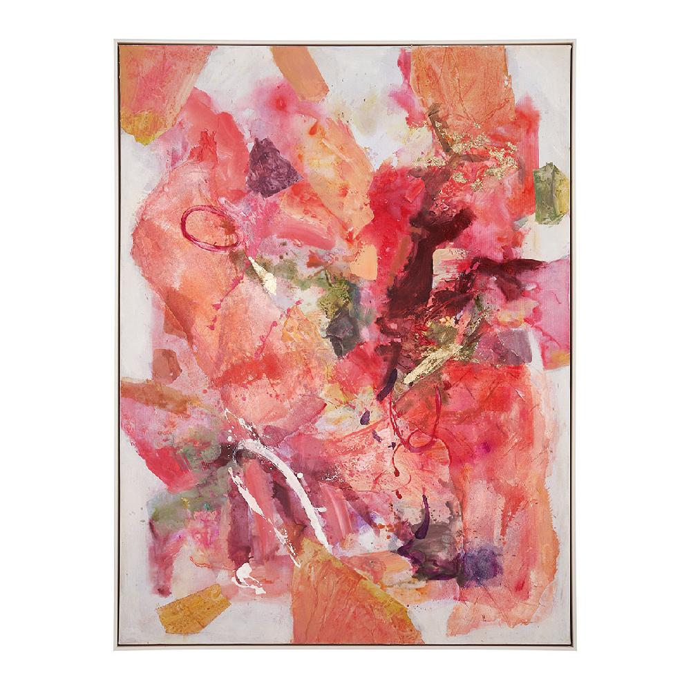 blanc d'ivoire Tableau PASSION - 90 x 120 cm