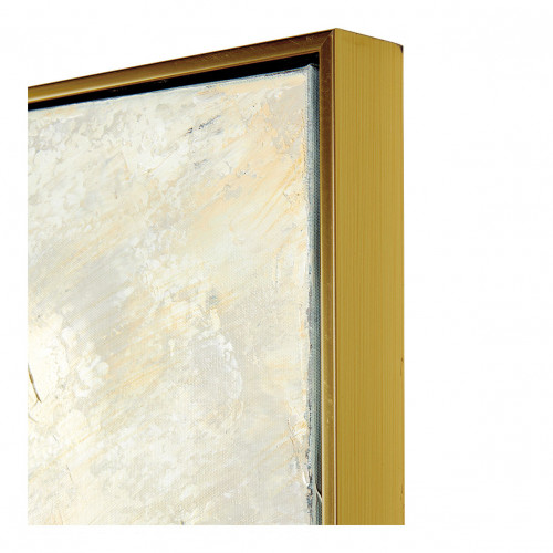 Blanc D'ivoire Tableau VOILES NUDES - 100 X 100 Cm