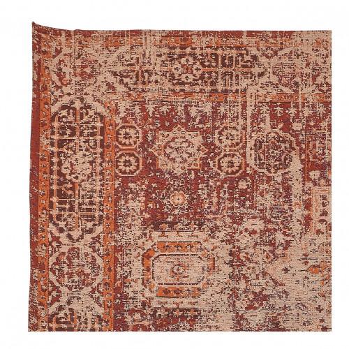 Blanc D'ivoire Tapis ANIK Orange