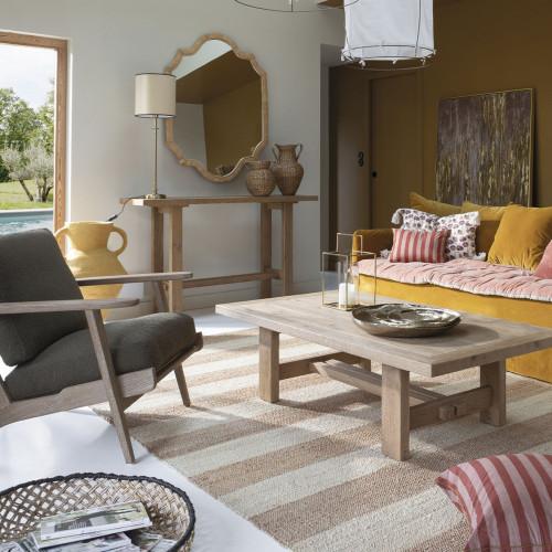 Blanc D'ivoire Tapis BIANCA En Jute - 300 X 200 Cm