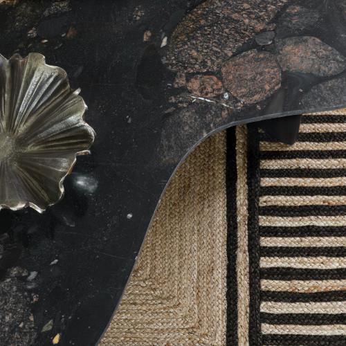 Blanc D'ivoire Tapis DAMCO En Jute - 300 X 200 Cm