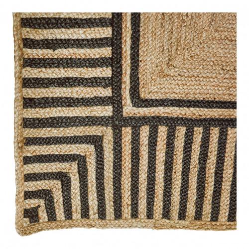 Blanc D'ivoire Tapis DAMCO En Jute - 300 X 200 Cm