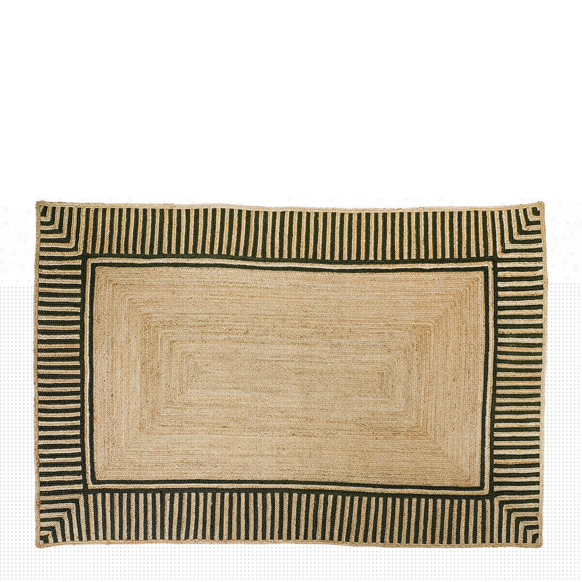 blanc d'ivoire Tapis DAMCO en jute - 300 x 200 cm