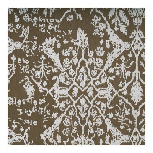 Blanc D'ivoire Tapis Isha Bronze