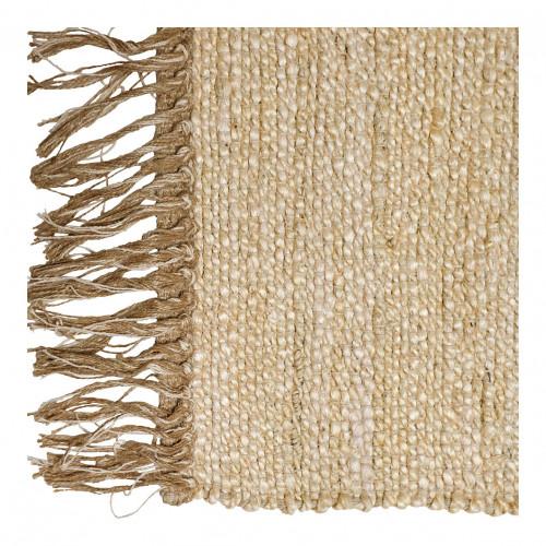Blanc D'ivoire Tapis LARGO Jute Et Coton 300x200