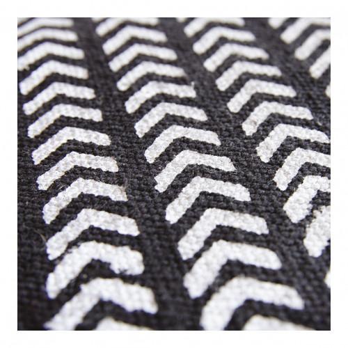 Blanc D'ivoire Tapis NINEKA Noir