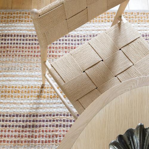 Blanc D'ivoire Tapis TAYSA Jute Et Coton 300x200