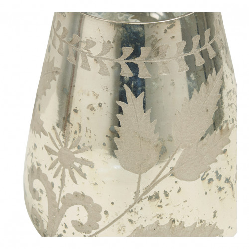 Blanc D'ivoire Vase Éden Doré Antique Brillant