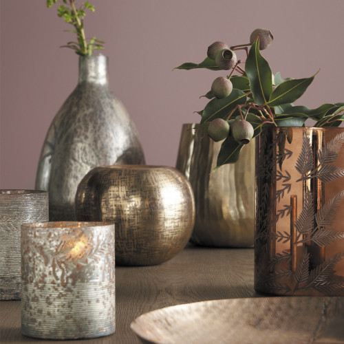 Blanc D'ivoire Vase Rond DELANO