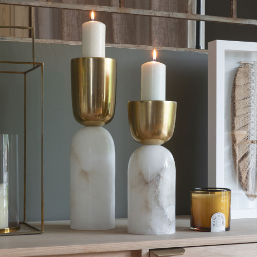 Blanc D'ivoire Bougie Parfumée En Verre Ambré - Cèdre Sauvage - Petit Modèle - 340 G