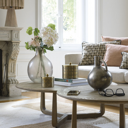 Blanc D'ivoire Bougie Parfumée - Palais D'Encens - Petit Modèle - 600 G