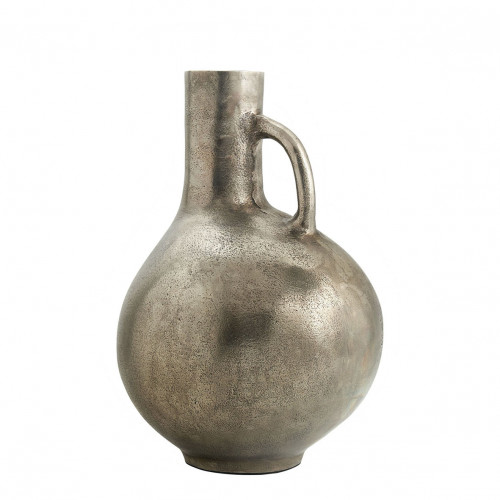 Blanc D'ivoire Bouteille Décorative ONDINE - Petit Modèle - ø 19 X 18 X 25 5 Cm