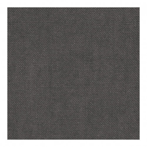 Blanc D'ivoire Canapé LOU En Lin - Gris Foncé - Module Central - L. 91.5 Cm