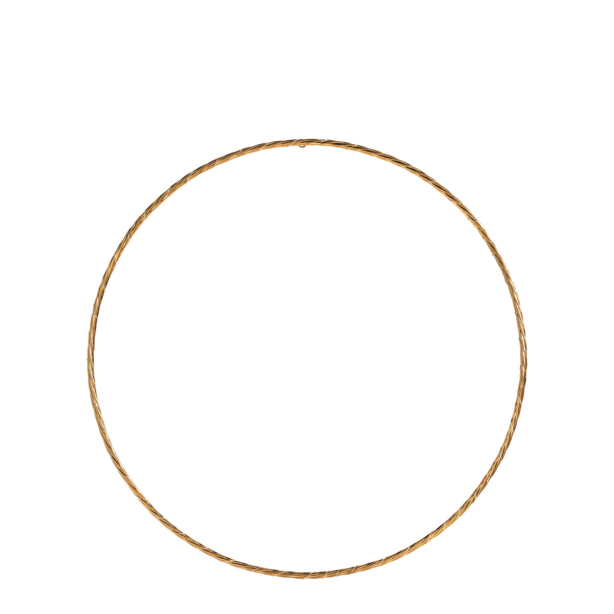 blanc d'ivoire Cercle lumineux HÉLIOS - Petit modèle - ø 75 cm