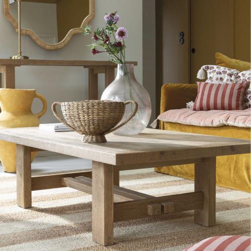 Blanc D'ivoire Coupe Décorative OASIS En Jacinthe D'eau - ø 27 Cm