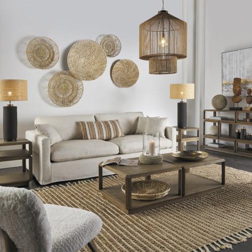 Blanc D'ivoire Décoration Murale BOCCA - Grand Modèle