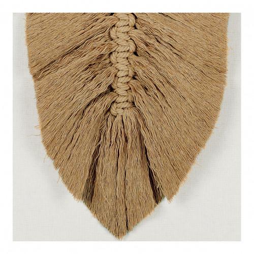 Blanc D'ivoire Décoration Murale FEUILLE - Terracotta