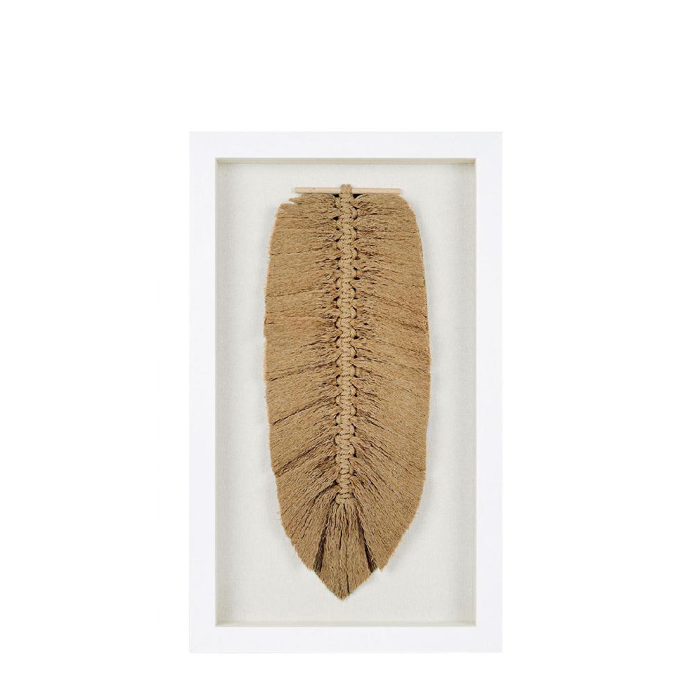 blanc d'ivoire Décoration murale FEUILLE - Terracotta